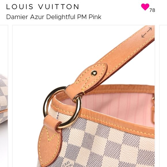 Louis Vuitton Demier Azur Delightful PM - Picture 7 of 16